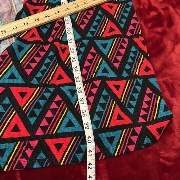 NWT Lularoe Sarah Longline Aztec Print Geometry Duster Cardigan XS - Picture 9 of 9